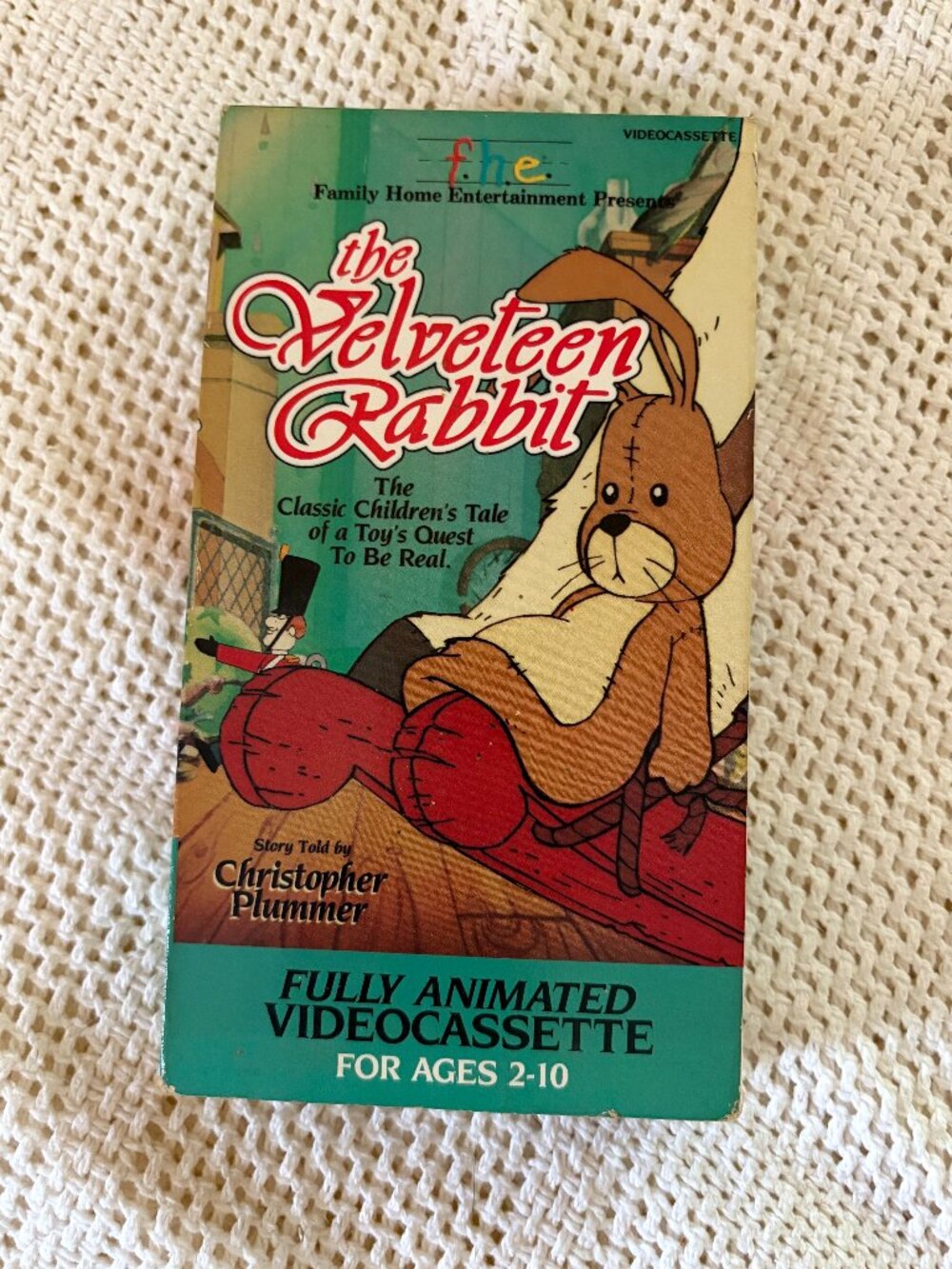 The Velveteen Rabbit VHS Tape